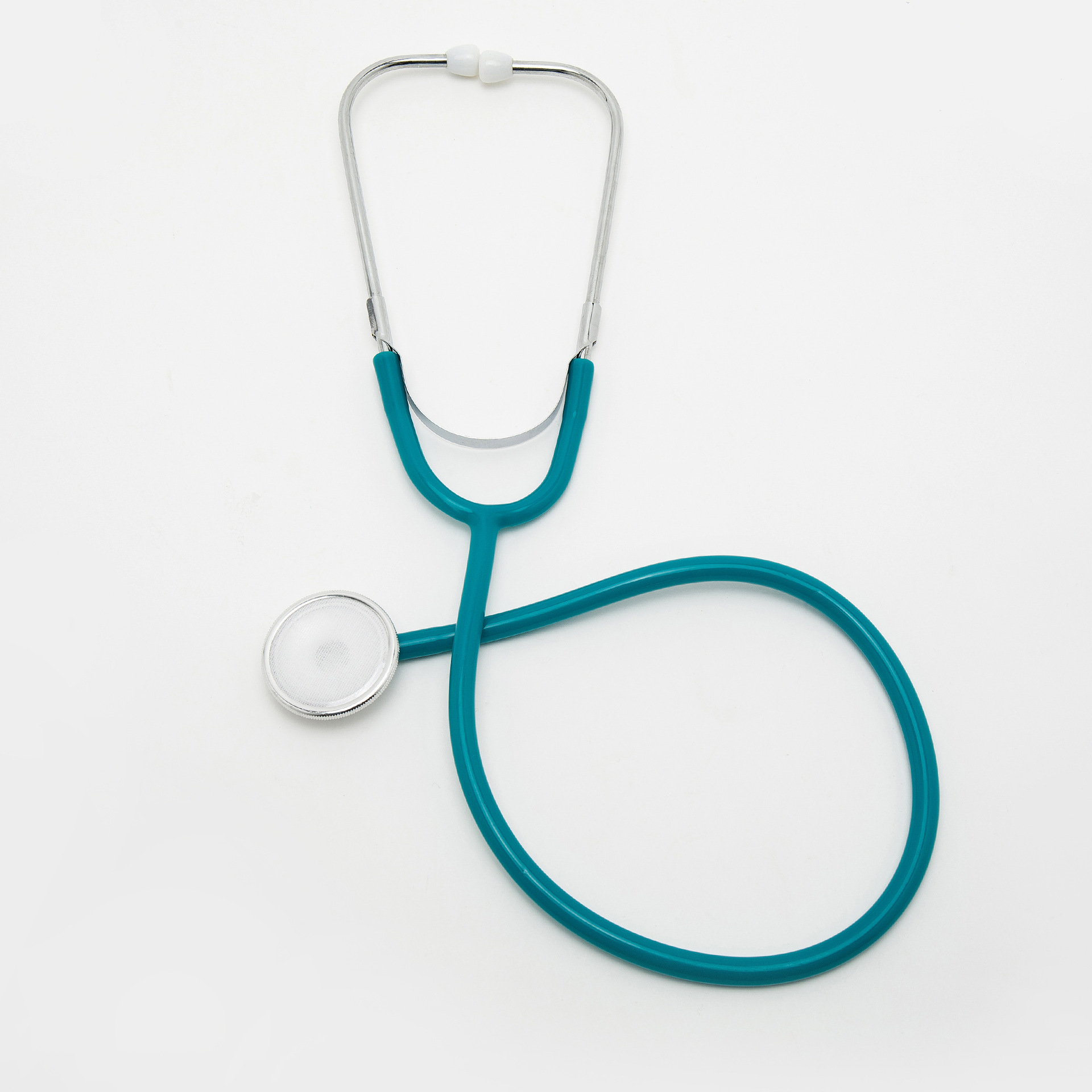 批发教学平面听诊器 彩色不锈钢医疗豪华单面单头全筒听诊器