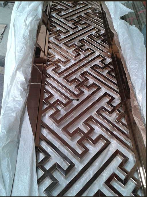 青铜不锈钢花格 玫瑰金不锈钢雕花 真铜花格厂家直销