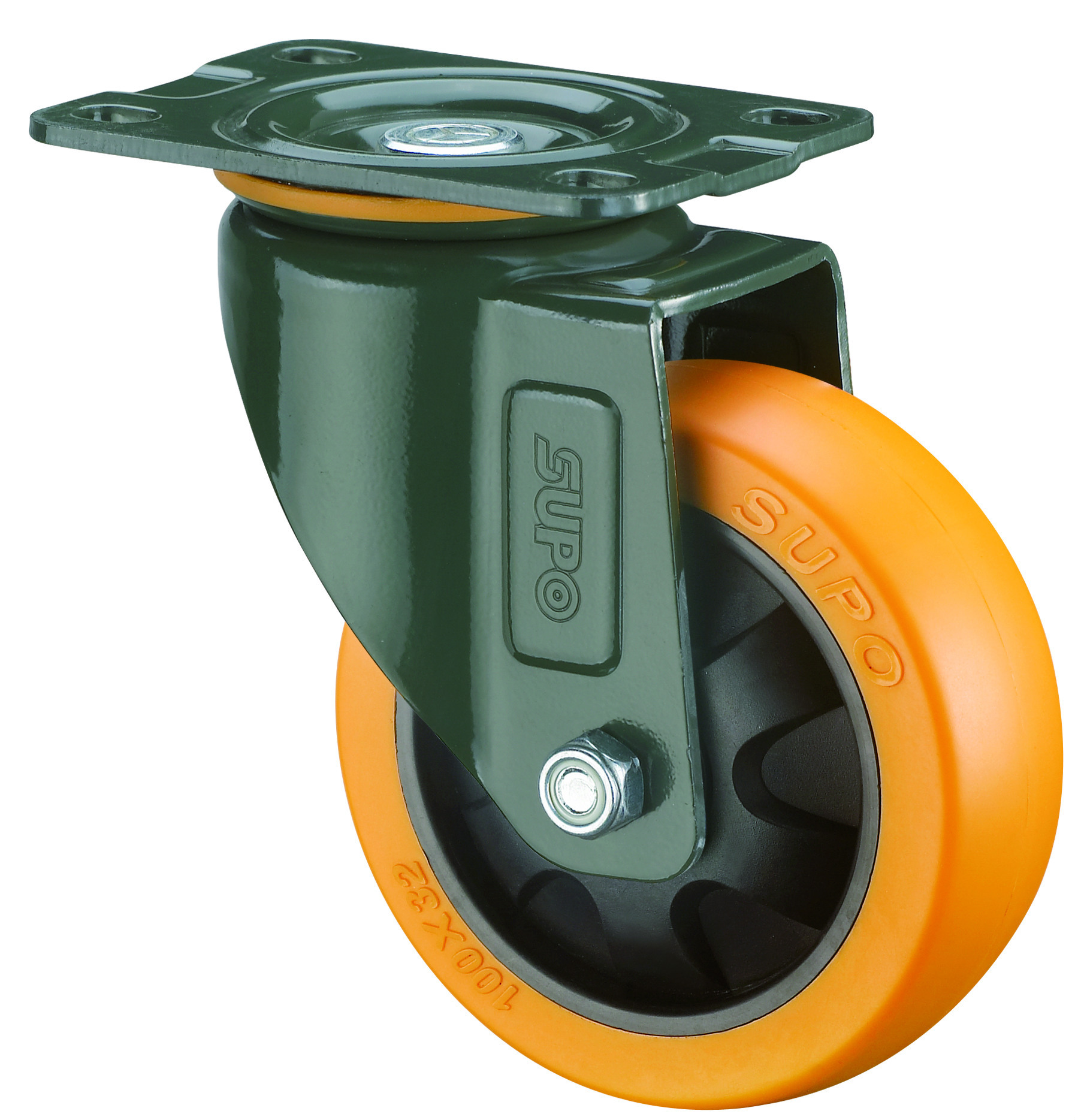 聚氨酯pu轮 浙江向荣脚轮 万向轮东莞市天丰金属制品有限公司