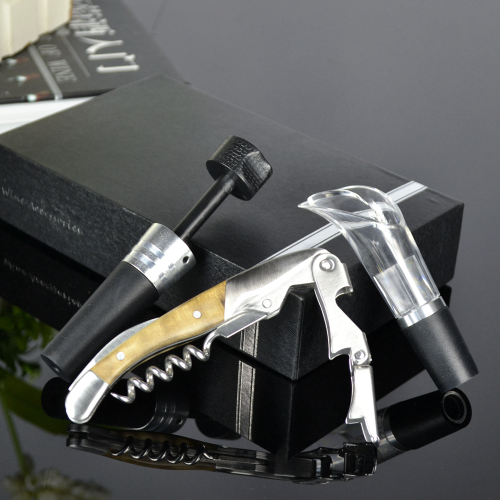 高档影木红酒刀三件套 by623-12_副0本
