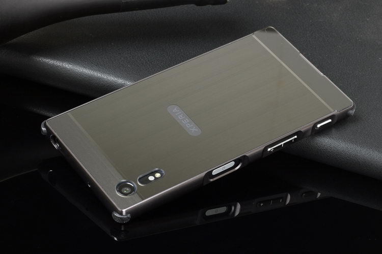 索尼xperia xz金属边框 镜面拉丝背板后盖 f8332手机保护套壳xc
