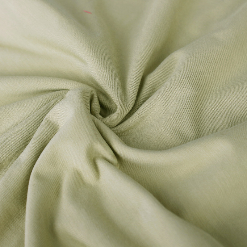 供应信息 针织面料 50s竹纤维植物染色氨纶汗布 植物染色竹纤维氨纶