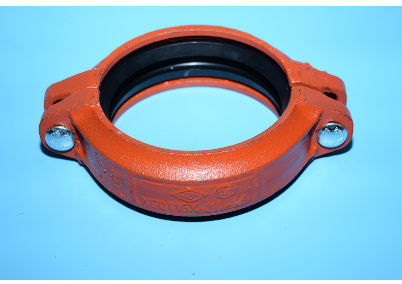 迈克沟槽卡箍 消防卡箍 球墨铸铁卡箍 给水卡箍配件-管件产业网
