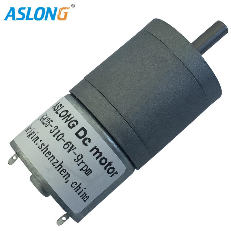 jga25310微型直流减速电机减速马达6v12v伏电机正反转速700转