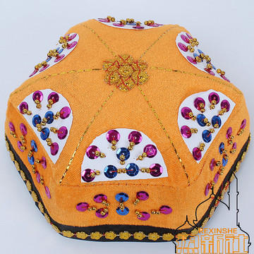 新疆帽子 特价新疆维族帽子新疆小花帽演出表