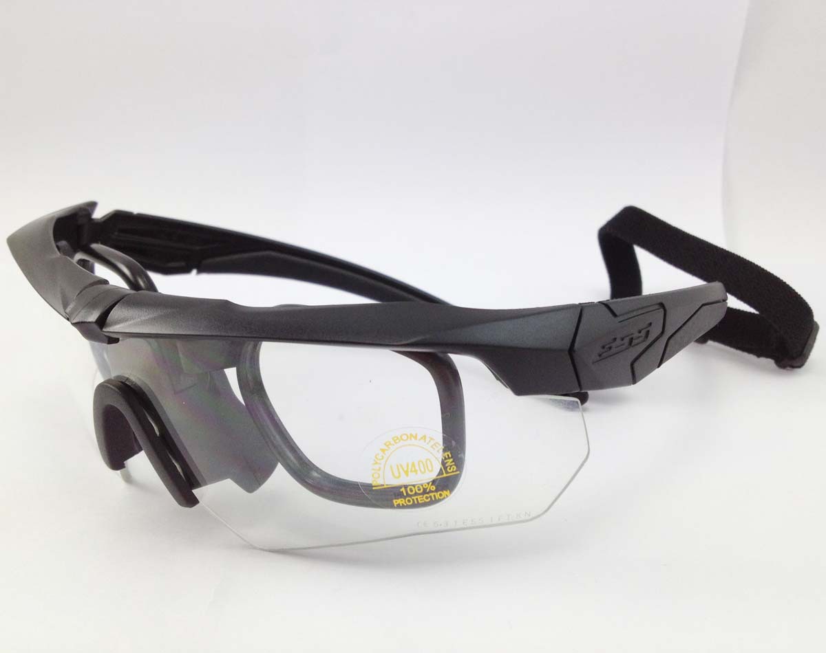 4突击标准版 美国狙击手防弹眼镜 护目镜3片防爆防冲击