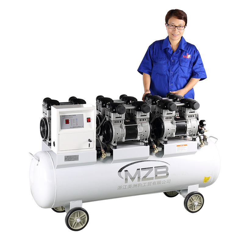 大功率75kw静音无油空气压缩机牙科工厂气泵厂家直销支持出口