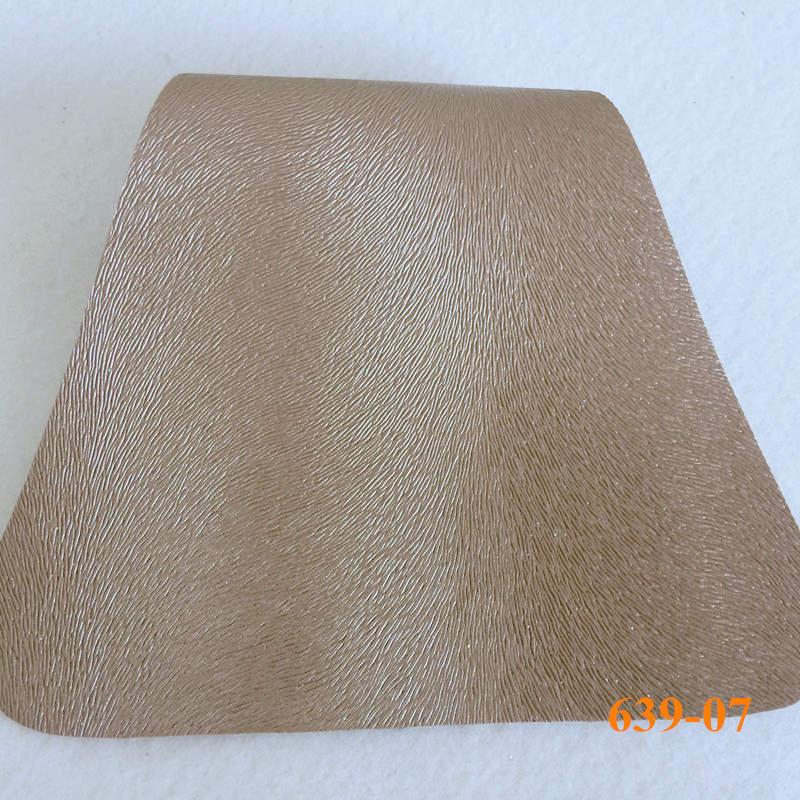 皮革厂家直销松鼠毛纹装饰革 移门刺绣皮革压延pvc人造革