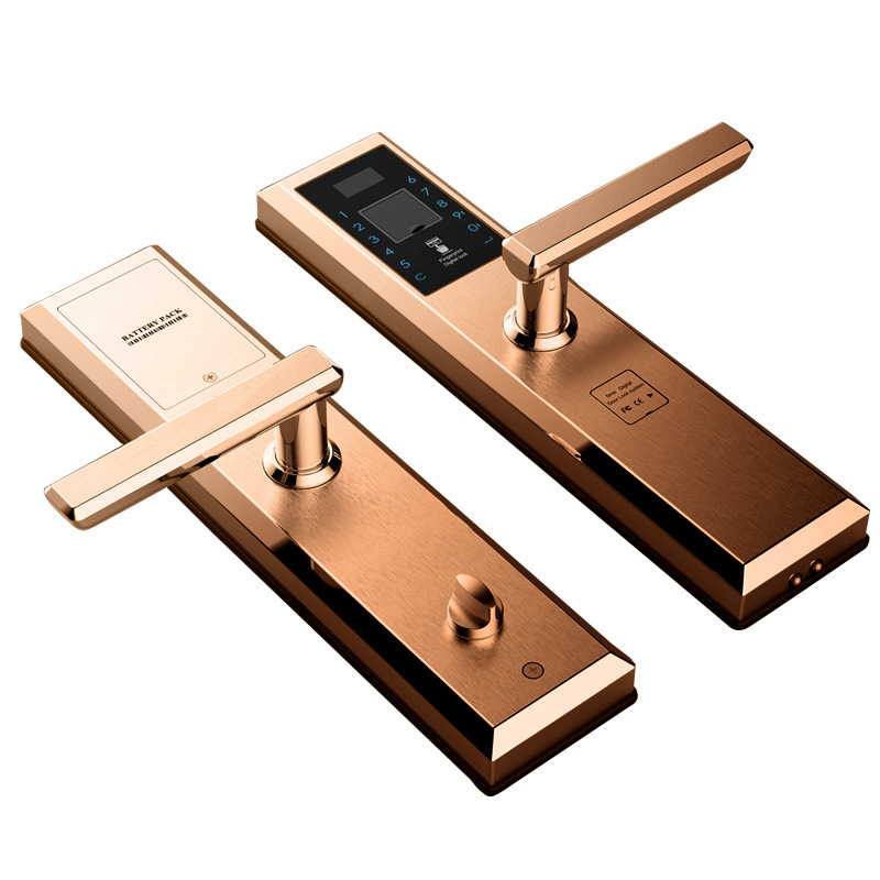 annex安力狮 指纹锁 家用防盗门智能锁电子锁密码锁 fl007