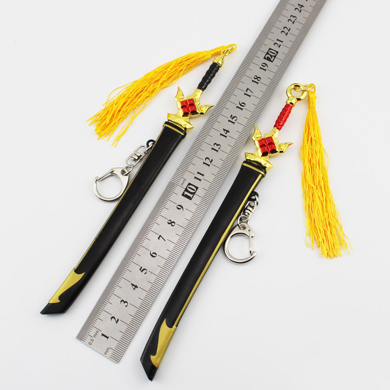 王者周边 宫本武藏万像初新右手剑 鞘刀武器 19厘米合金兵器