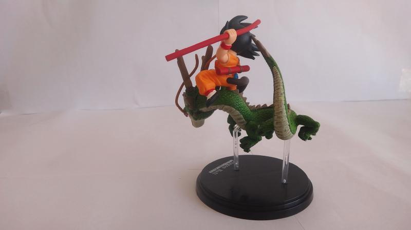 动漫手办公仔玩偶七龙珠小悟空骑龙pvc摆件玩具批发