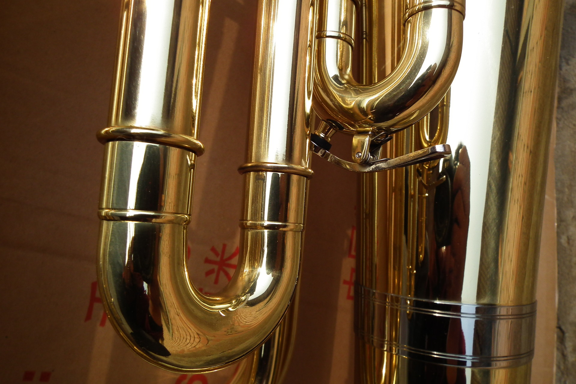 正品凯恩特3立健大抱号漆金大抱号降b大号-吹奏类乐器