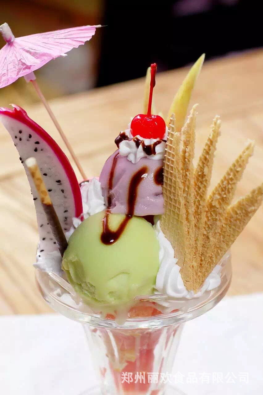 4kg桶装 餐饮装 冰激凌 雅蜜奶油添加风味冰淇淋11种口味可选雪糕