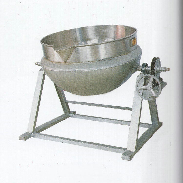 不锈钢蒸汽夹层锅 可倾式稀饭锅 蘑菇肉酱卤味鸭脖夹层电热锅