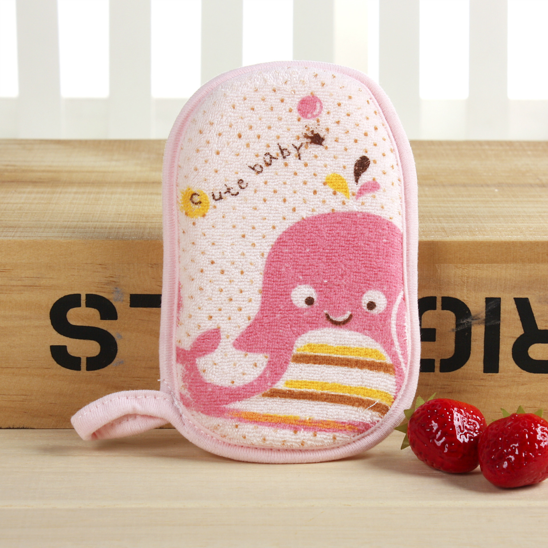 可爱卡通宝宝搓背浴擦搓澡巾儿童强力加厚去角质洗澡巾婴儿沐浴球