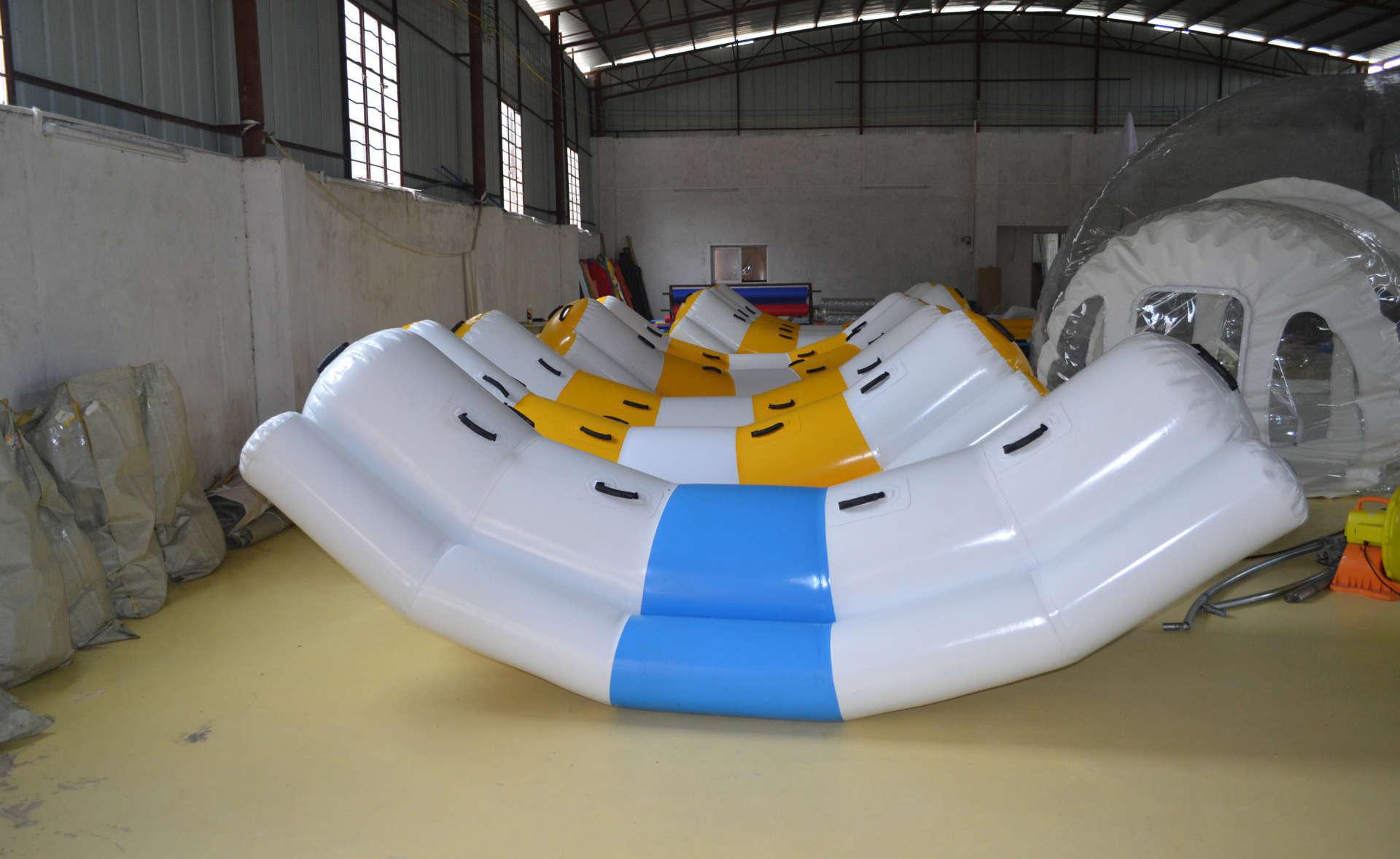 厂家供应/水上跷跷板/水上充气游乐/充气跷跷板