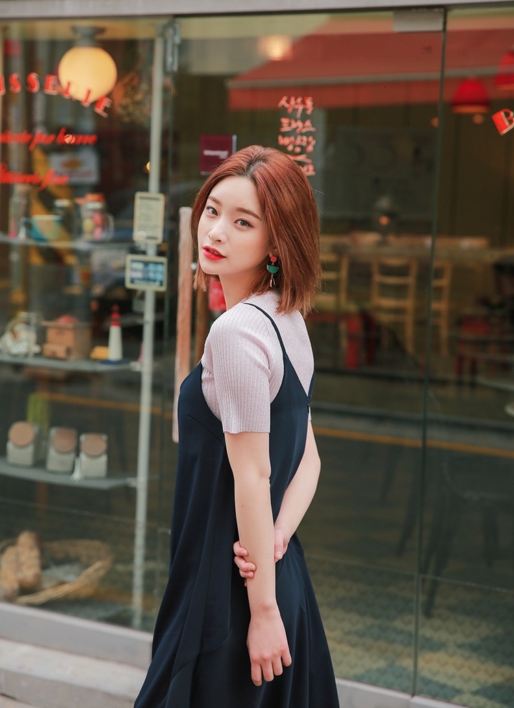 日韩国欧美夸张简约复古半圆扇形几何撞色气