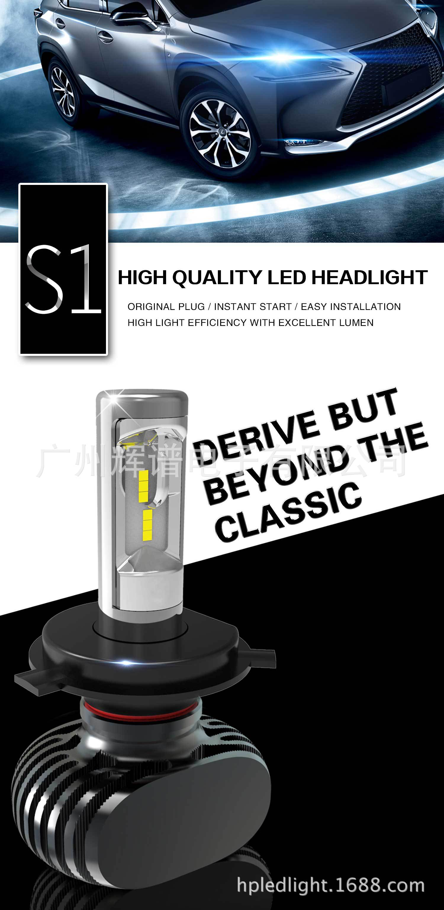 【2016年新款CANBUS S1首尔Y19 CSP芯片汽