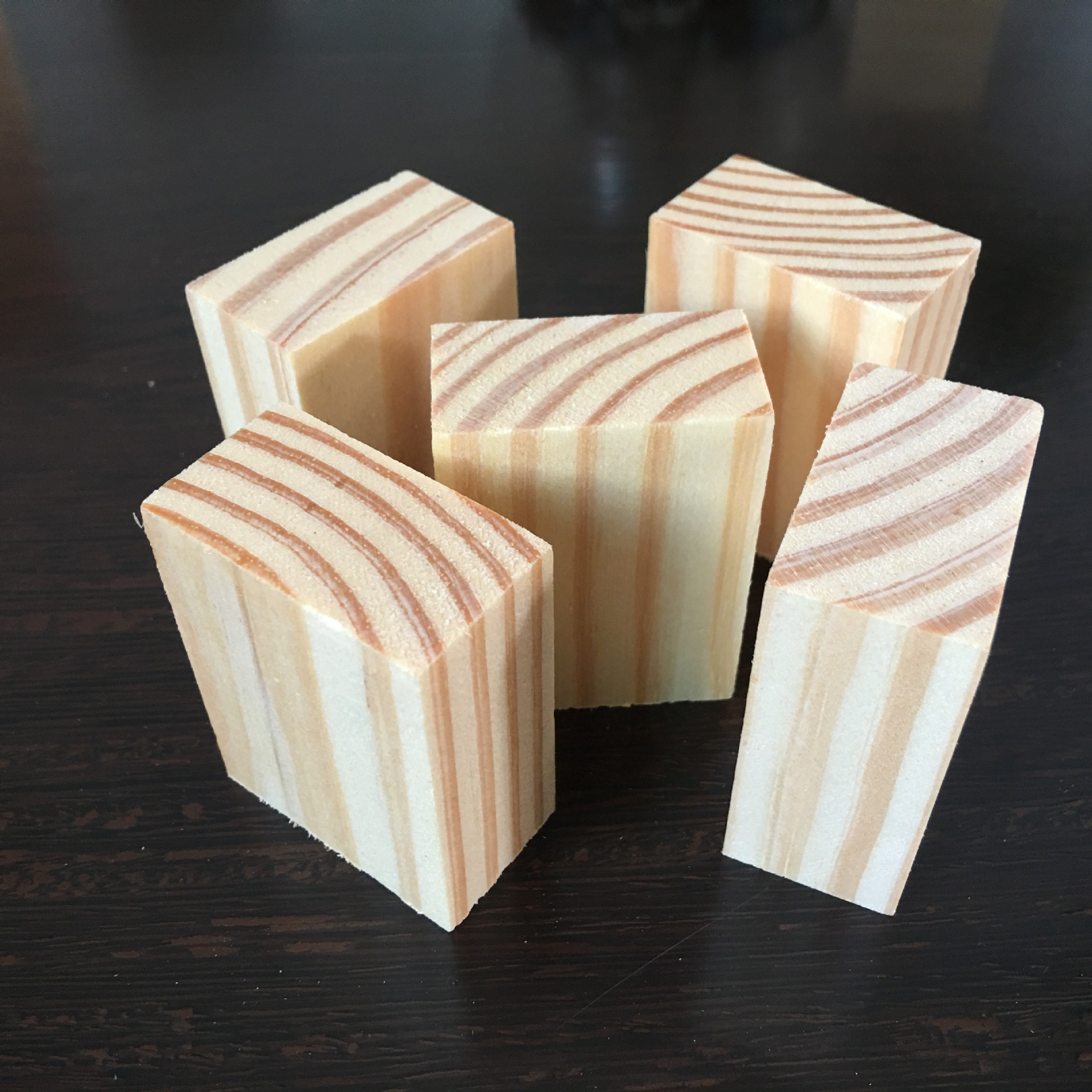 松立方木块正方体小木块实木积木块松木diy手工模型制作材料定做