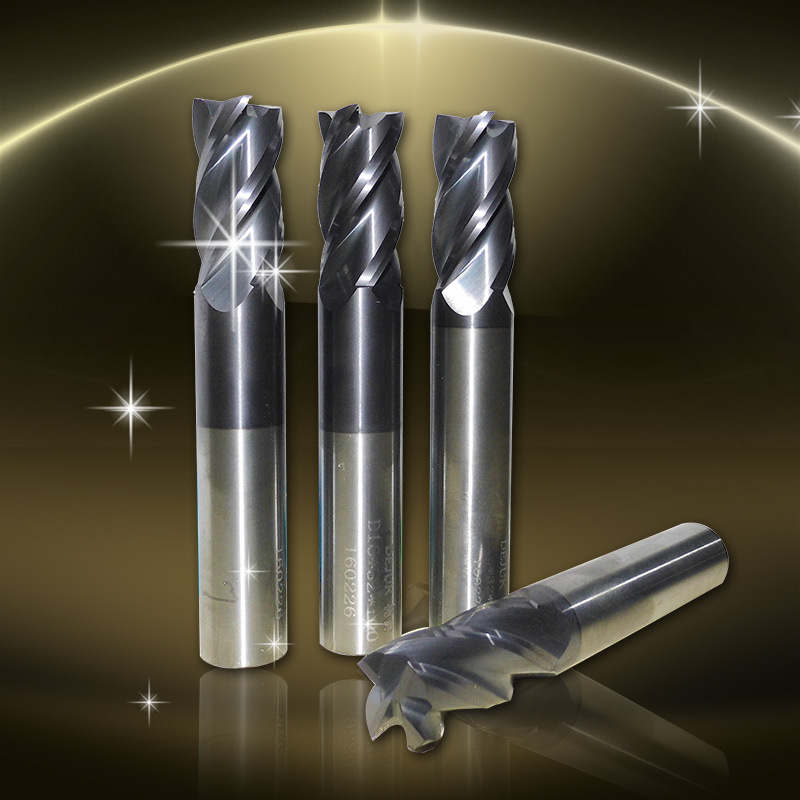 批发四刃平铣刀d16*36*100*4t钨钢铣刀整体硬质合金铣刀平铣刀