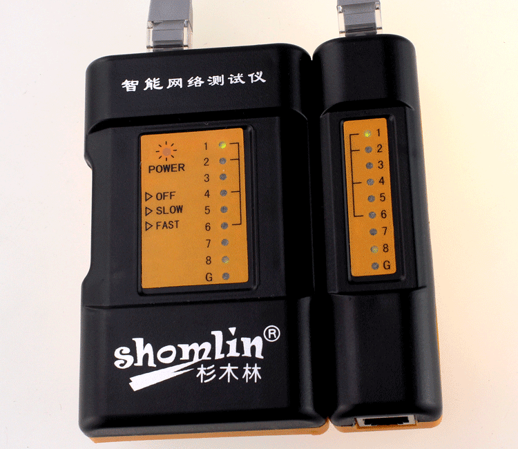 实用正品 sml-8168电脑网络电缆测试仪 电话测试器 网线测线仪