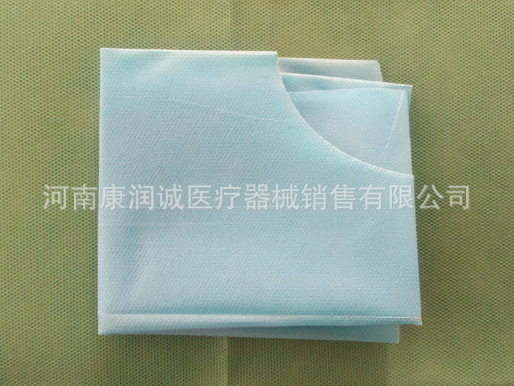 厂家批发无菌医用包 医用包布单层治疗巾 一次性使用无纺布单洞巾