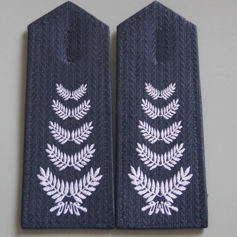 保安肩章_新式保安套筒肩章 劳保服保安服肩牌 化纤面料制服现货 - 阿