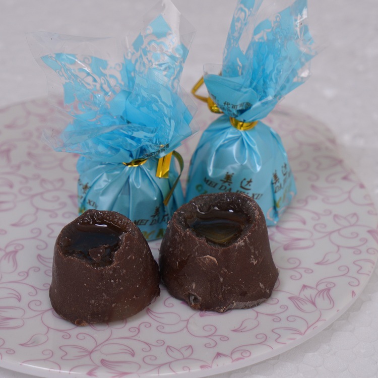 酒心糖酒心巧克力枕式扎花瓶型酒心巧克力盒装中国名酒酒心巧克