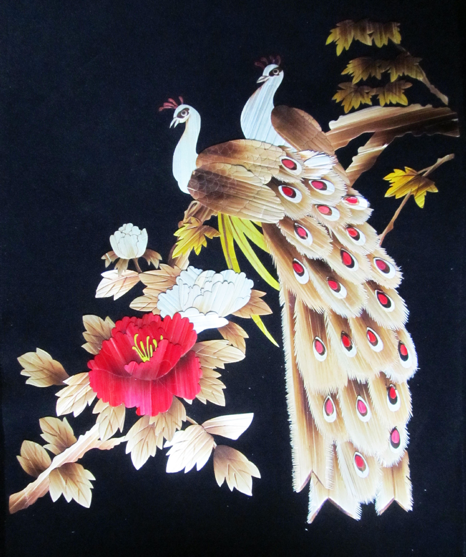 民间手工艺品 手工制作 麦秆画 芦苇画 厂家批发 可定制