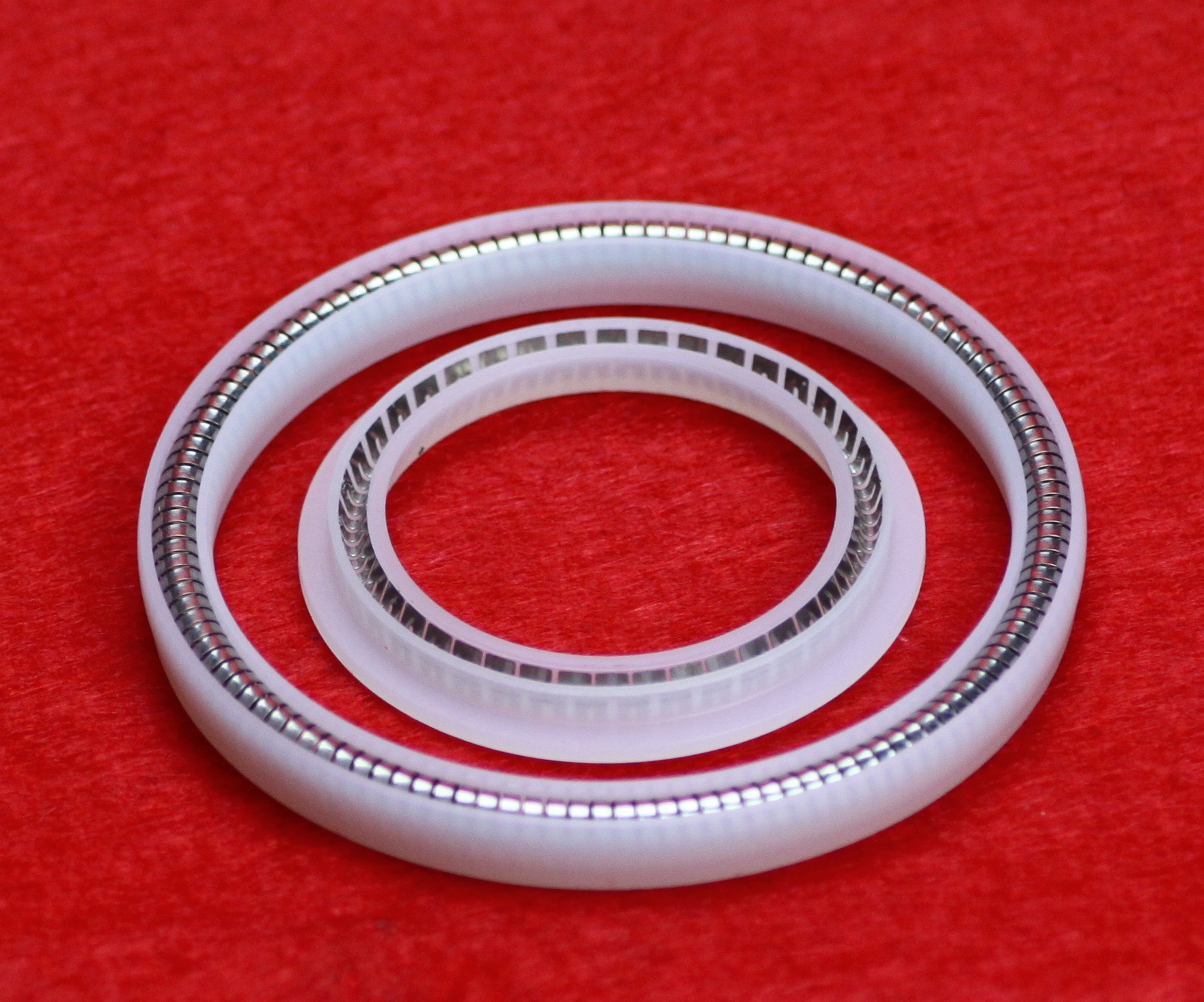 孔轴两用旋转泛塞封 四氟弹簧密封圈生产厂家 法兰旋转密封件