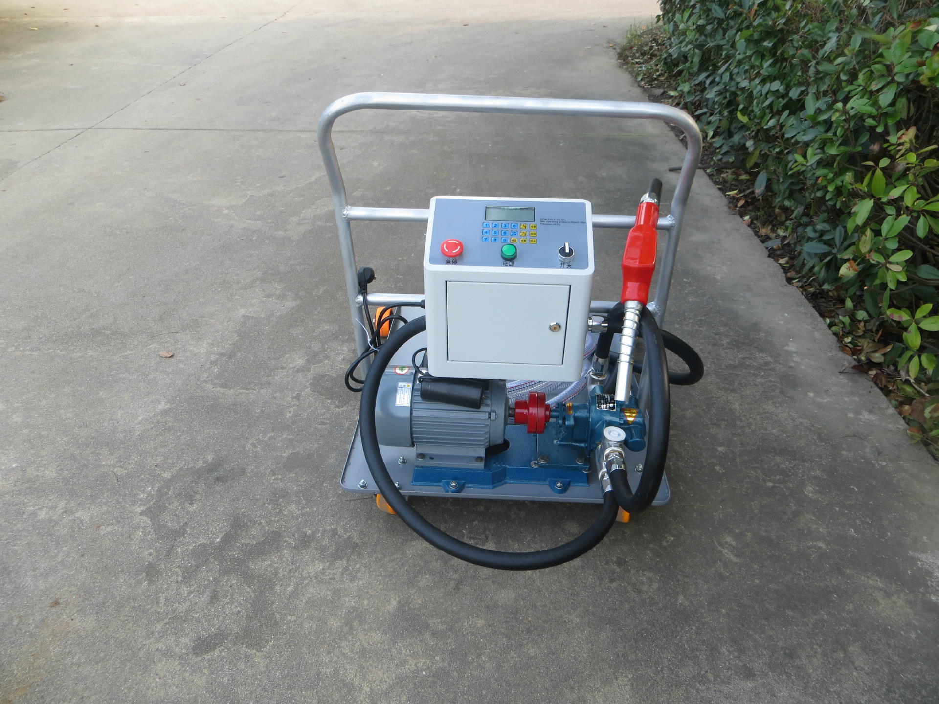 准德 润滑油加油机220v机油食用油燃油液体加油机小移动加注机