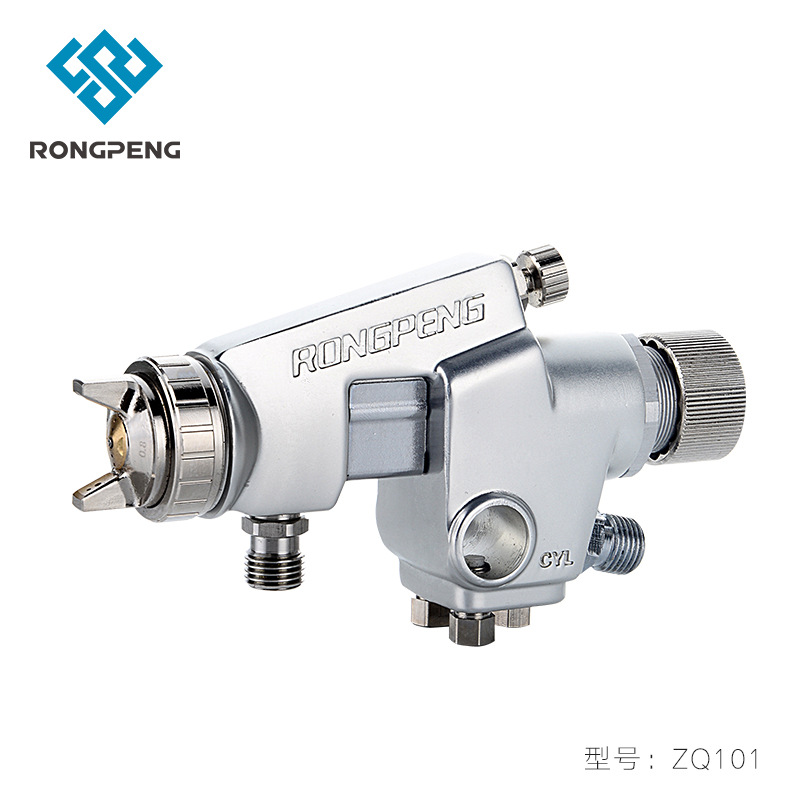 荣鹏新款自动喷枪流水线往复式喷枪气动喷漆枪压送式喷头自动喷头