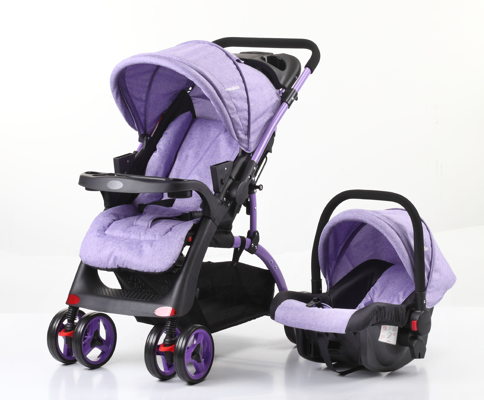 mamakids出口德国婴儿推车多功能可躺可坐轻便折叠招代理