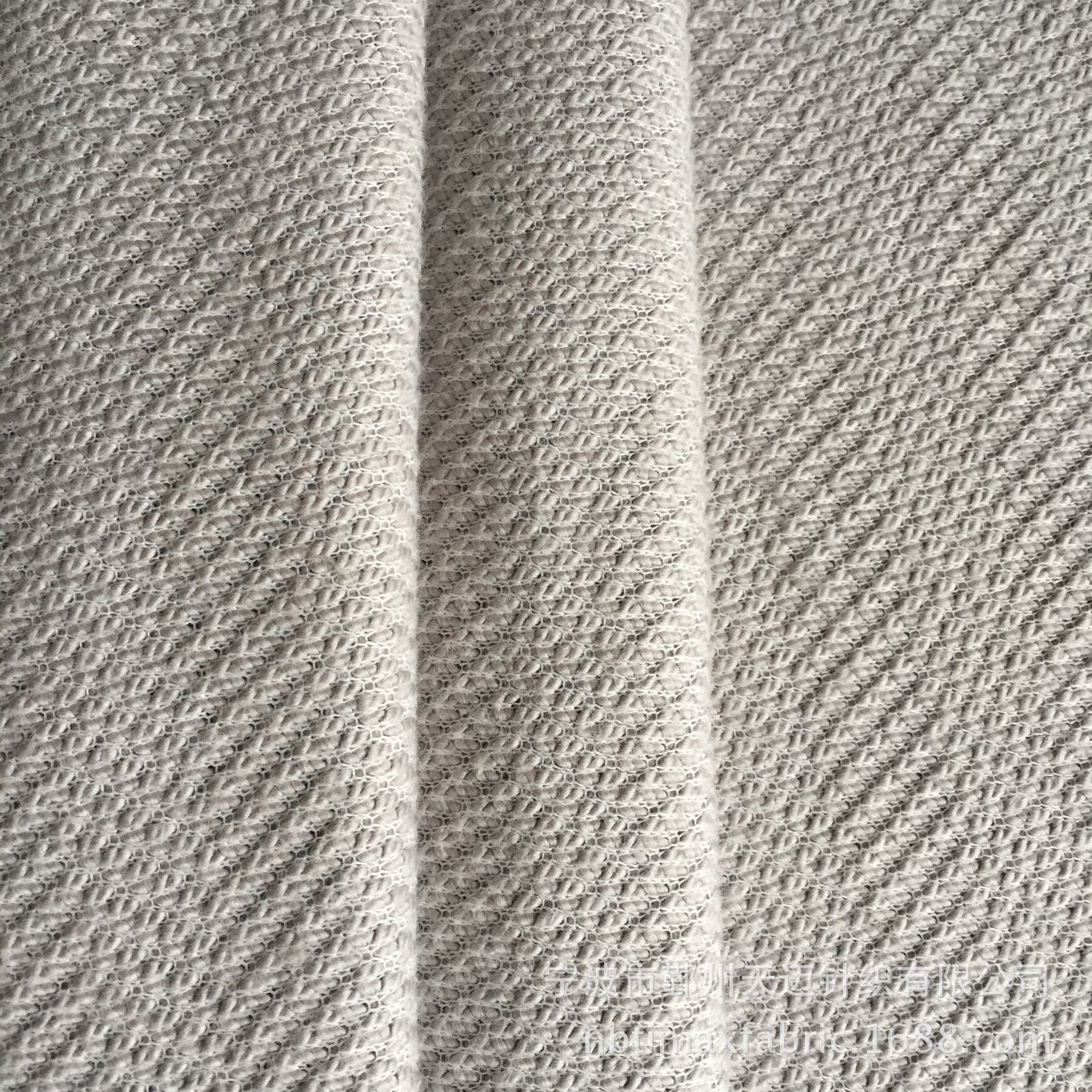 人字纹毛圈粗针人字呢毛圈布cvc山峰纹毛圈粗针波浪纹针织