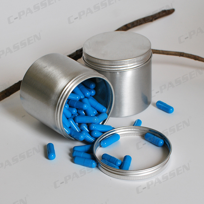 保健品包装罐 密封性金属盒 维生素c泡腾片铝罐 药粉包装铝罐