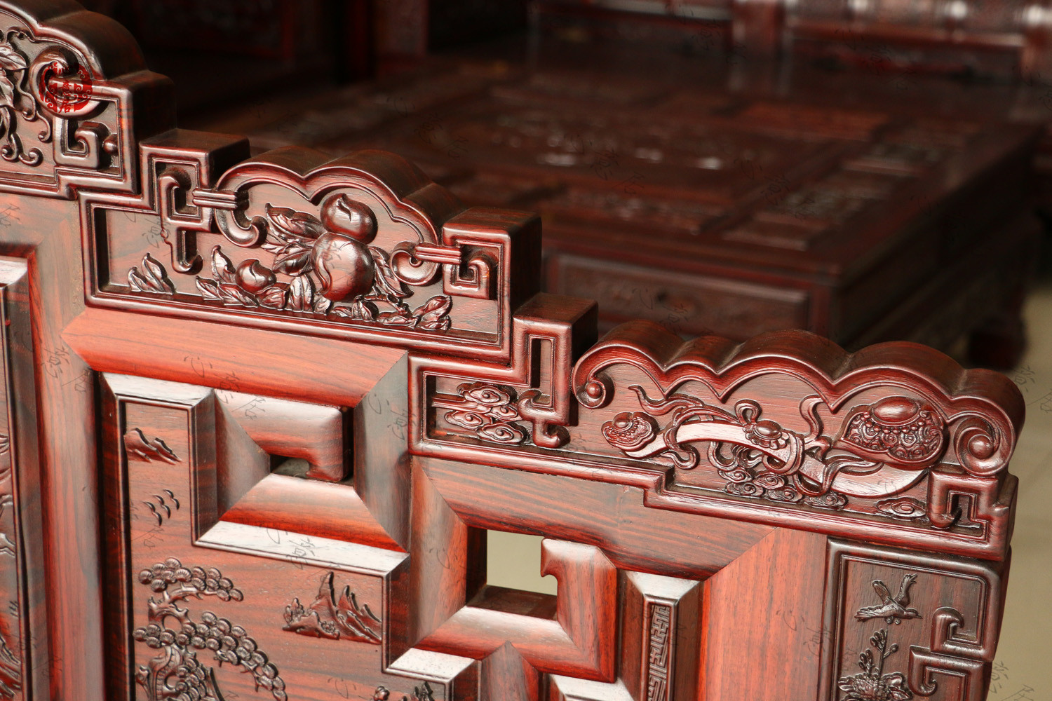 南美酸枝/黑酸枝 明清古典红木罗汉床 实木中式家具床