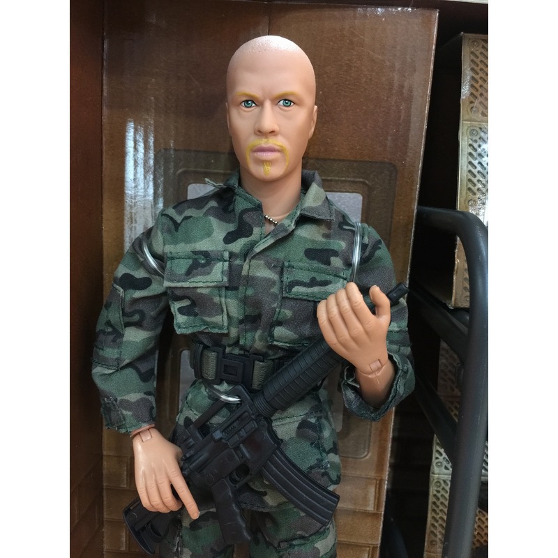 正义红师1:6可动人偶军人生活军事场景模型儿童玩具高档礼品90614