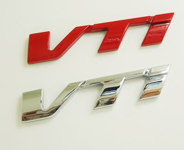 适用于本田vti车标 东风本田crv 后备箱尾标高配字母贴