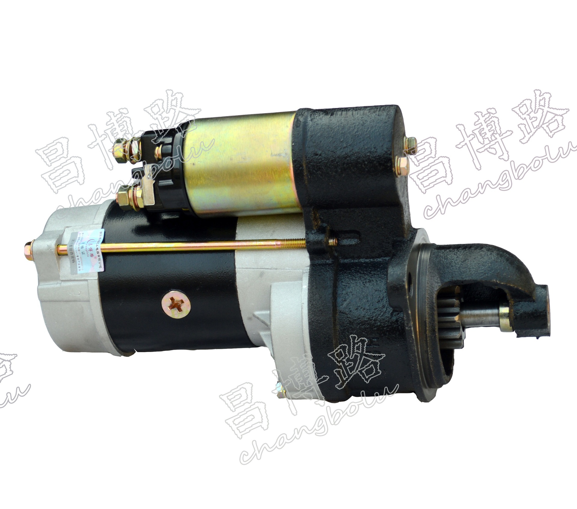 昌博路大功率减速起动机 qdj1315a 柴油机马达生产厂家直销马达