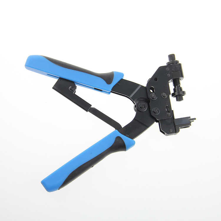 厂家直销优质防水f头同轴电缆压接钳 挤压钳 淞崎电子