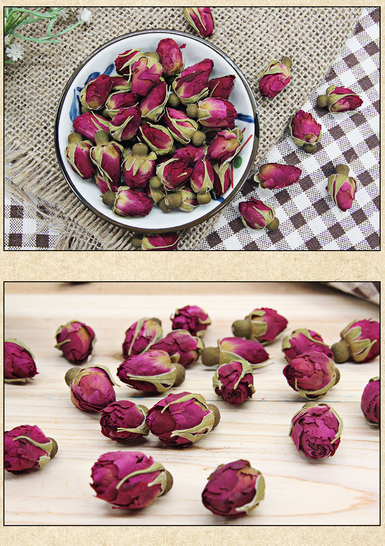 山东平阴玫瑰花茶 花果茶 花茶 罐装 批发 一件代发