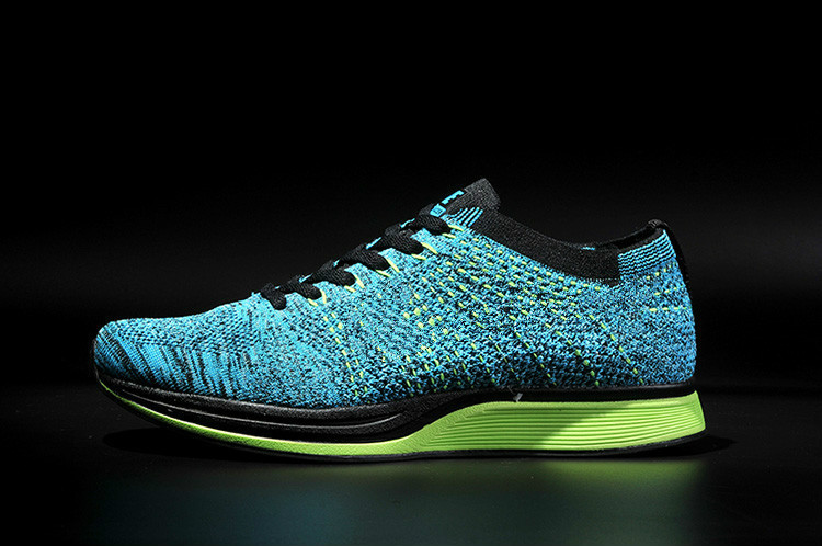2016新款flyknit racer男鞋 黑白阴阳飞线跑步鞋 太极编织情侣鞋