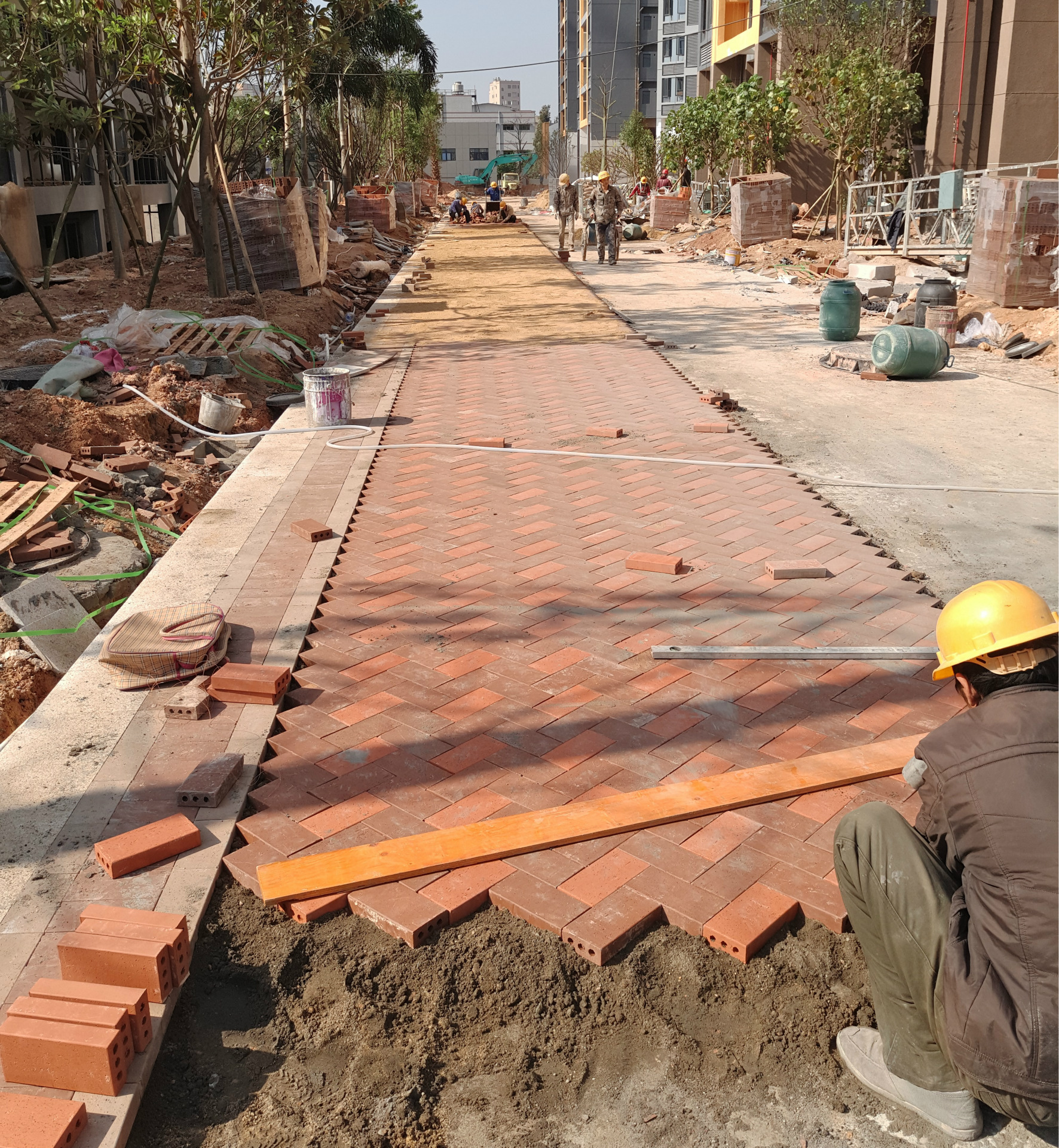 深圳金企建材厂家直销烧结砖广场砖