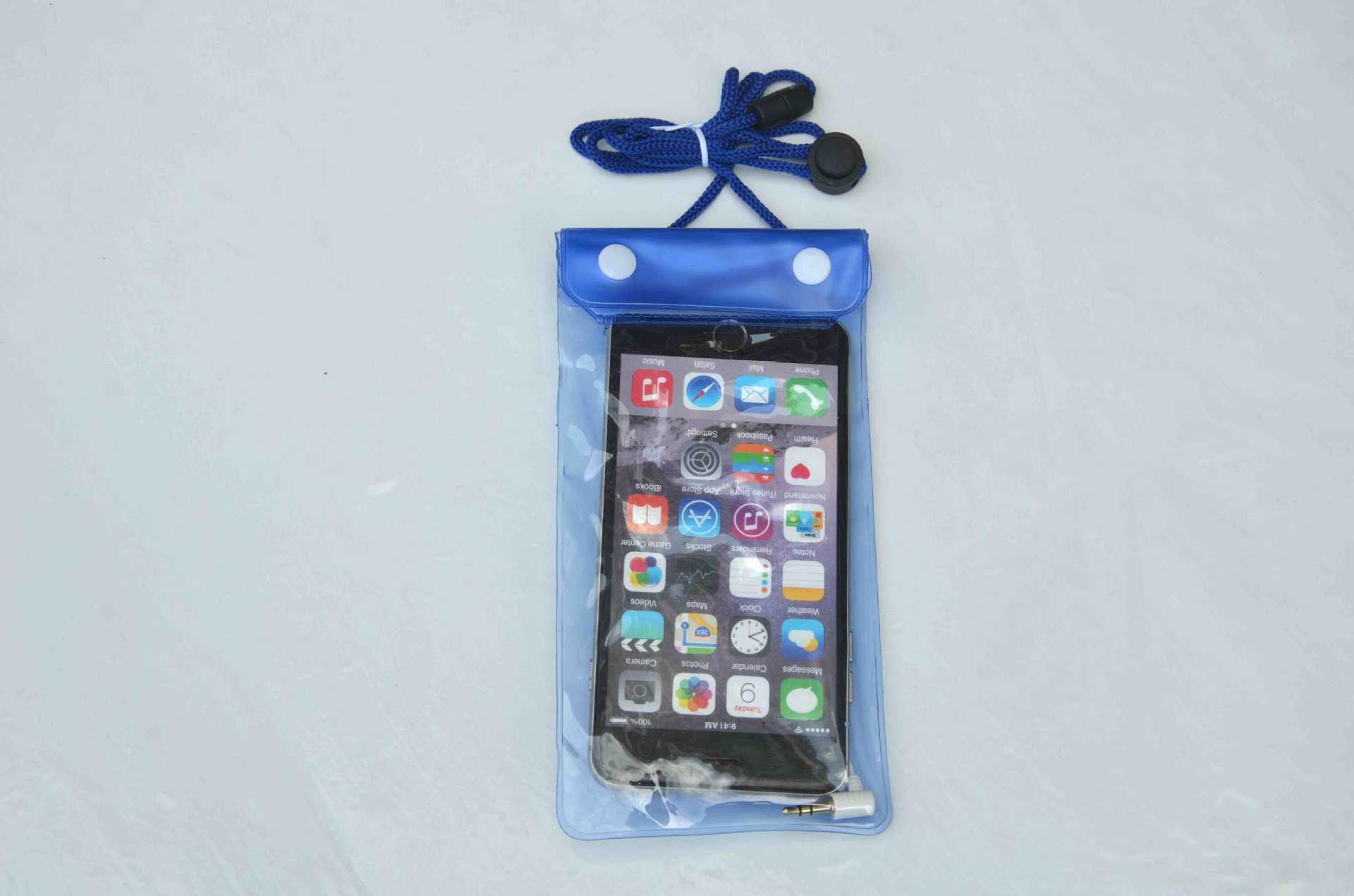 环保pvc手机防水袋 透明 iphone