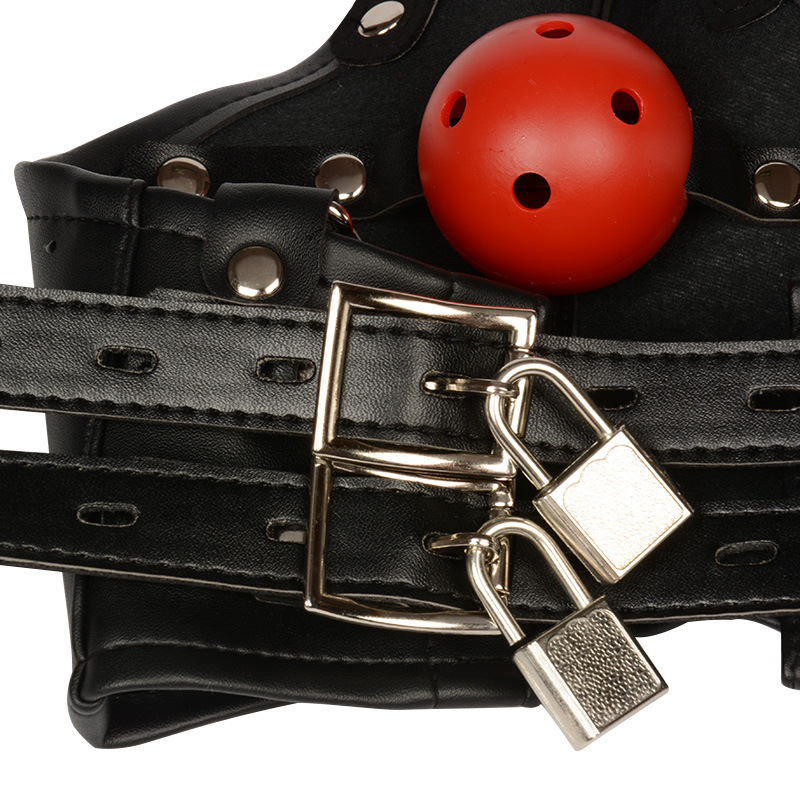 sm女奴刑具口球马具头套口枷口塞情趣玩具性用品调教重口味的道具