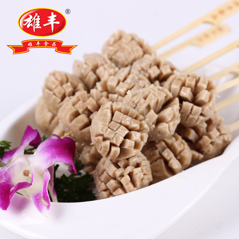 雄丰食品关东煮食材开花猪肉丸冷冻丸子火锅360g10串/包