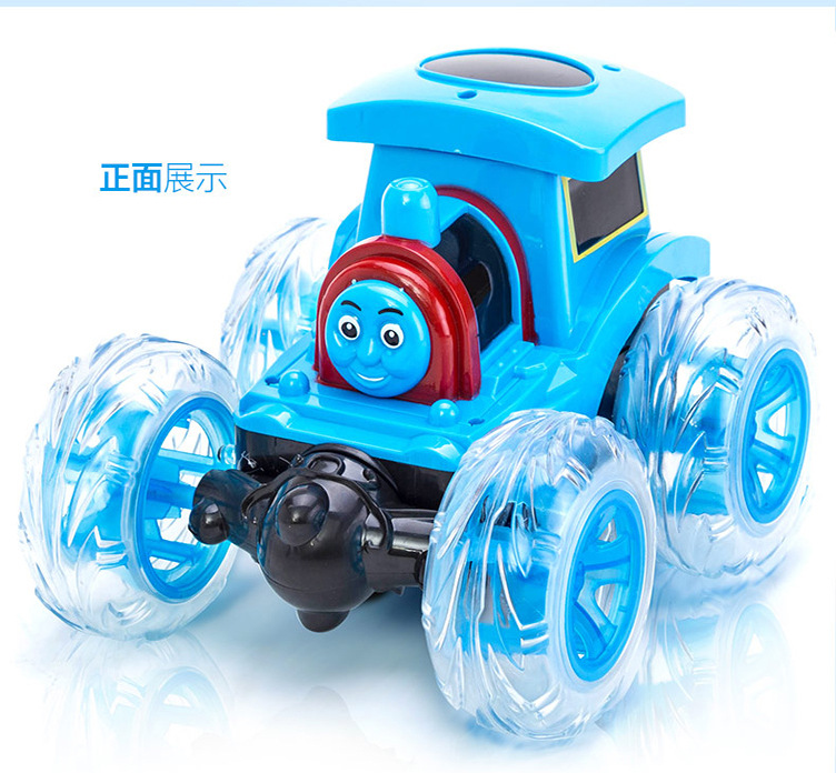 kenttoys批发凌盛1653a越城托马斯360度全方位旋转遥控玩具车