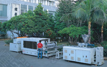 东莞厂家供应合成树脂瓦挤出生产线  塑料琉璃瓦押出设备