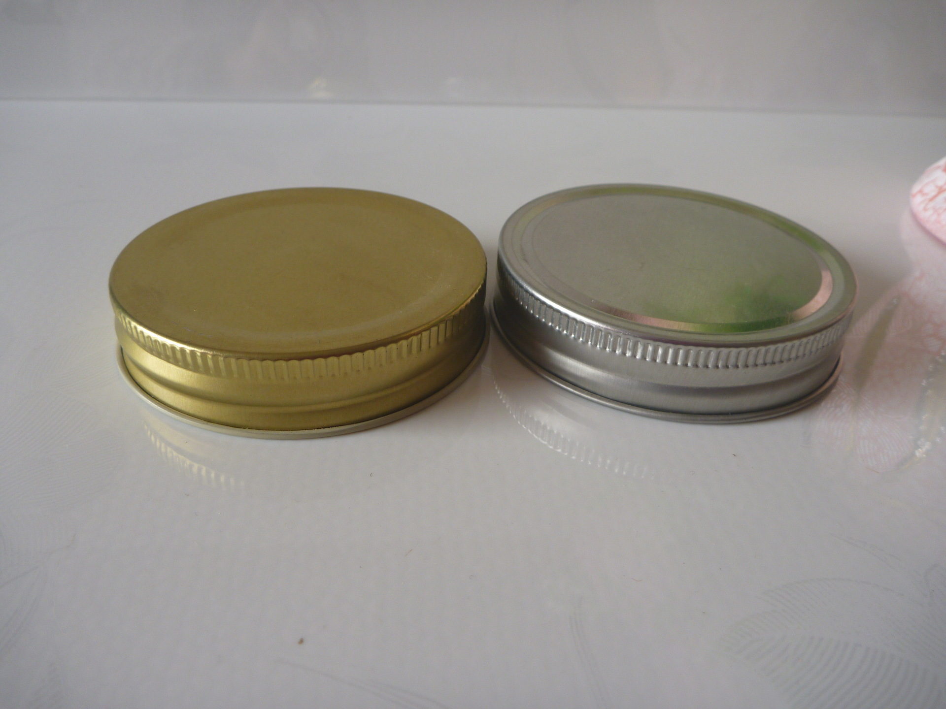 梅森瓶盖子 批发玻璃瓶马口铁盖 定做食品级马口铁盖带盖子玻璃瓶