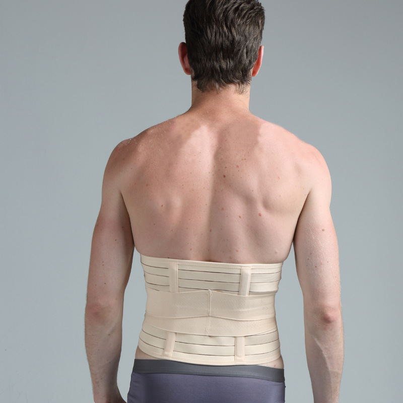男士收腹带批发 健身燃脂 减啤酒肚束腰带 薄款透气腰封塑身衣男
